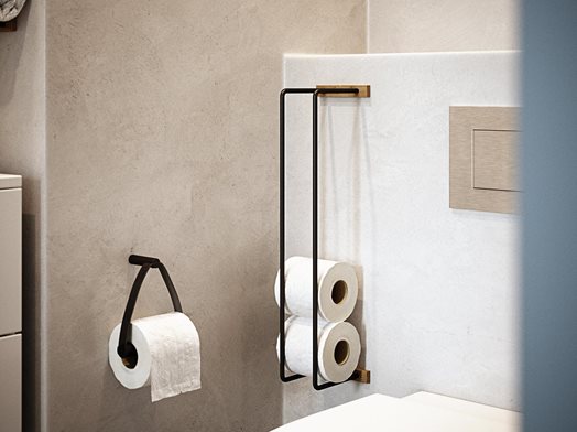 EKTA Living-Bathroom Rack-Toilet Paper Holder